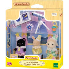 Sylvanian Families Nursery Friends Sleepover Party Trio 5750