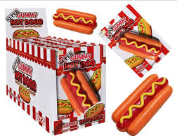 Super Sized Gummy Hot Dog 150g