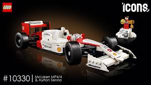 LEGO 10330 Icons Mclaren Mp4/4 & Ayrton Senna