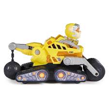 PAW Patrol The Mighty Movie Theme Vehicle Rubble Mighty Movie Bulldozer