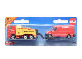 SIKU 1667 Scania Heavy Tow Truck with Van