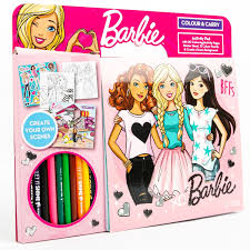 Barbie Colour & Carry Activity Pad
