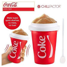 Chill Factor Coca Cola Slushy Maker Red White