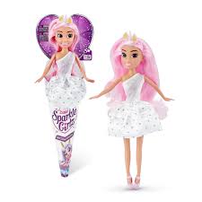 ZURU SPARKLE GIRLZ UNICORN PRINCESS CONE DOLL ASSORTED STYLES