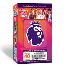 Topps Premier League 2026 Debut Edition Mega Tin Assorted