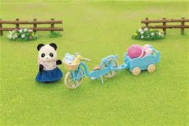 SYLVANIAN FAMILIES CYCLE & SKATE ACCESSORIES SET - PANDA GIRL 5652