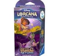 DISNEY LORCANA TRADING CARD GAME S4 URSULA'S RETURN STARTER DECK – AMBER & AMETHYST