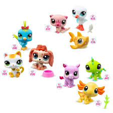 LITTLEST PET SHOP PET TRIO IN TUBE CITY VIBES