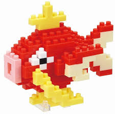 Kawada NBPM-035 nanoblock Pokemon Magikarp