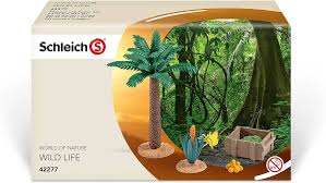 Schleich | Wild Life 42277Life Plants & Feed set