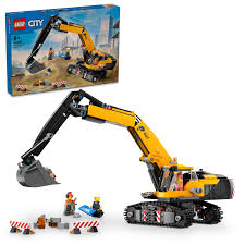 LEGO CITY YELLOW CONSTRUCTION EXCAVATOR 60420