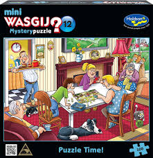 Holdson Mini Wasgij? Mystery #12 Puzzle Time! 100 Piece Puzzle
