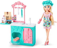 ZURU SPARKLE GIRLZ DOLLS & LIFESTYLE- 10.5 INCH DOLL BAKE OFF