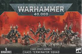 Warhammer 40,000 Chaos Space Marines Chaos Terminator Squad (43-19)