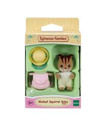 Sylvanian Families Walnut Squirrel Baby 5406