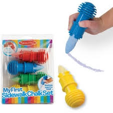 Melissa & Doug My First Sidewalk Chalk Set