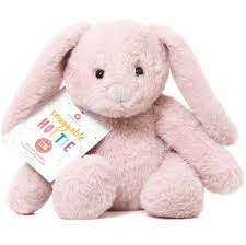 AROMA HOME AH0350PB Bunny Snuggable Hottie - Pink
