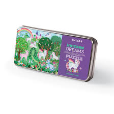 Crocodile Creek 50 Piece Puzzle Tin - Unicorn Dreams