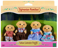 SYLVANIAN FAMILIES YELLOW LABRADOR FAMILY 5182