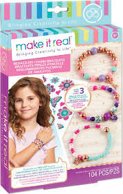 Make It Real Bedazzled! Charm Bracelets