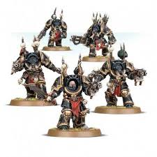 Warhammer 40,000 Chaos Space Marines Chaos Terminator Squad (43-19)