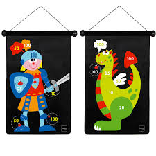 MAGNETIC DARTBOARD KNIGHT/DRAGON