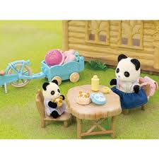 SYLVANIAN FAMILIES CYCLE & SKATE ACCESSORIES SET - PANDA GIRL 5652