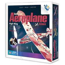 Rubber Band Airplane Science - High Wing