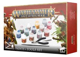 Warhammer Age of Sigmar: Paints + Tools Set