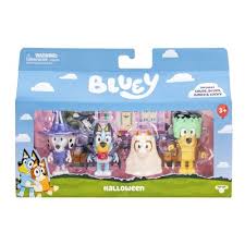 Bluey S11 Figure 4 Pack Halloween Costume Party