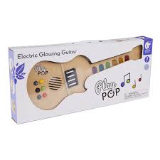 Classic World Wooden Electric Guitar with Light and Sound