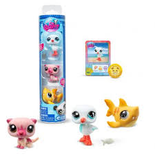 LITTLEST PET SHOP PET TRIO IN TUBE CITY VIBES