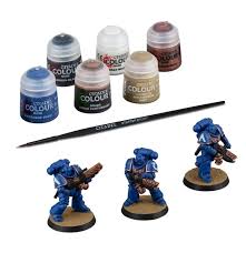 Warhammer 40,000 Space Marines Infernus Marines + Paints