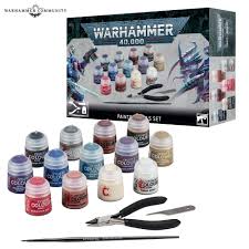 Warhammer - 40k: Paints + Tools Set