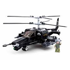 Sluban Combat Helicopter B0752