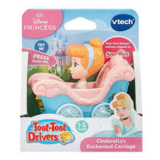 Disney Princess Cinderella's Enchanted Carriage Toot Toot Drivers Vtech