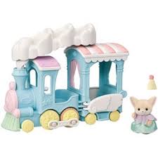 SYLVANIAN FAMILIES FLOATING CLOUD RAINBOW TRAIN 5702
