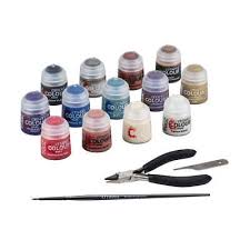 Warhammer - 40k: Paints + Tools Set