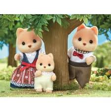 SYLVANIAN FAMILIES CARAMEL DOG FAMILY 5459