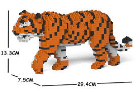 Jekca Animals - Tiger 13cm