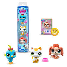 LITTLEST PET SHOP PET TRIO IN TUBE CITY VIBES