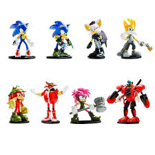 Sonic 7.5cm Articulated Action Figures In Capsule Assorted Styles