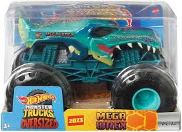 Hot Wheels Monster Trucks Oversized Mega Wrex Diecast Car