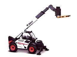 Bburago 1:50 Bobcat T40.180Slp Telehandler With Pallet Fork