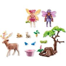 Playmobil 71800 Fairies with Forest Animals Starter Pack