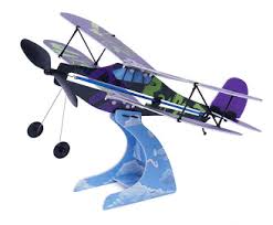 Rubberband Aeroplane - Biplane Kit