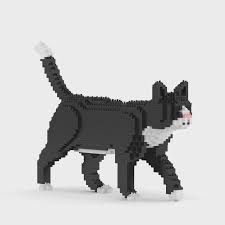 JEKCA - Tuxedo Cat 02SB | SCULPTOR BLOCKS | Set ST19TCA02B