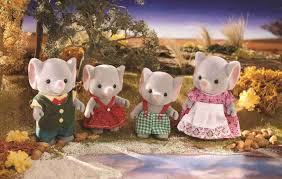 Sylvanian Families Elephant Family 3558