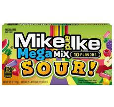 Mike and Ike Mega Mix Sour 120g