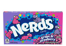 Nerds Grape & Strawberry Theater Box 142g